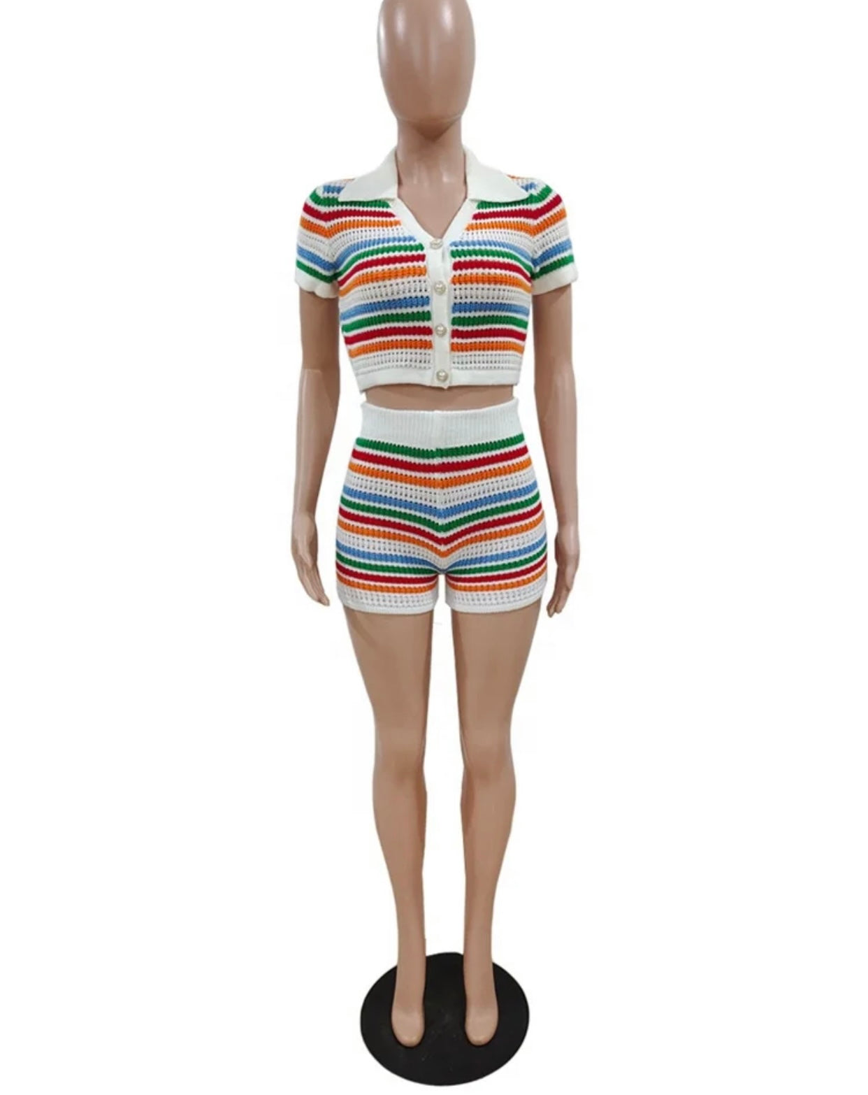 “Knitted two piece”
