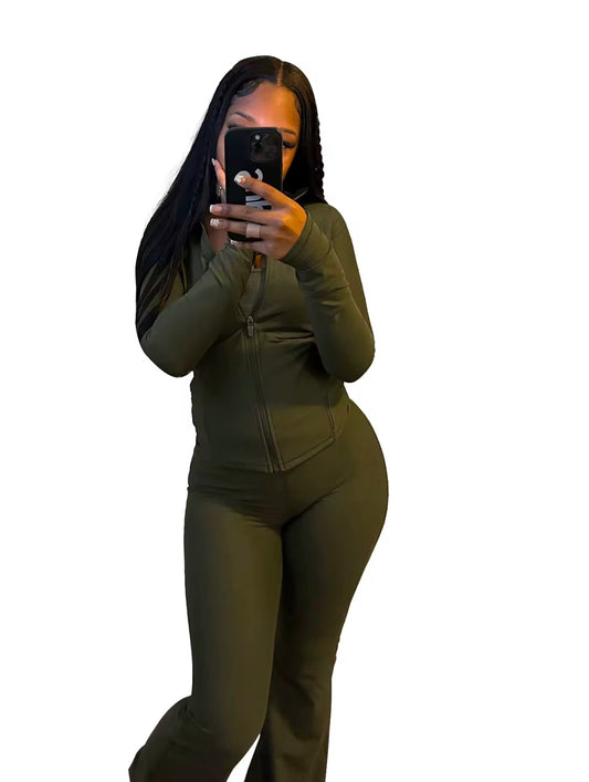 Green lounge set