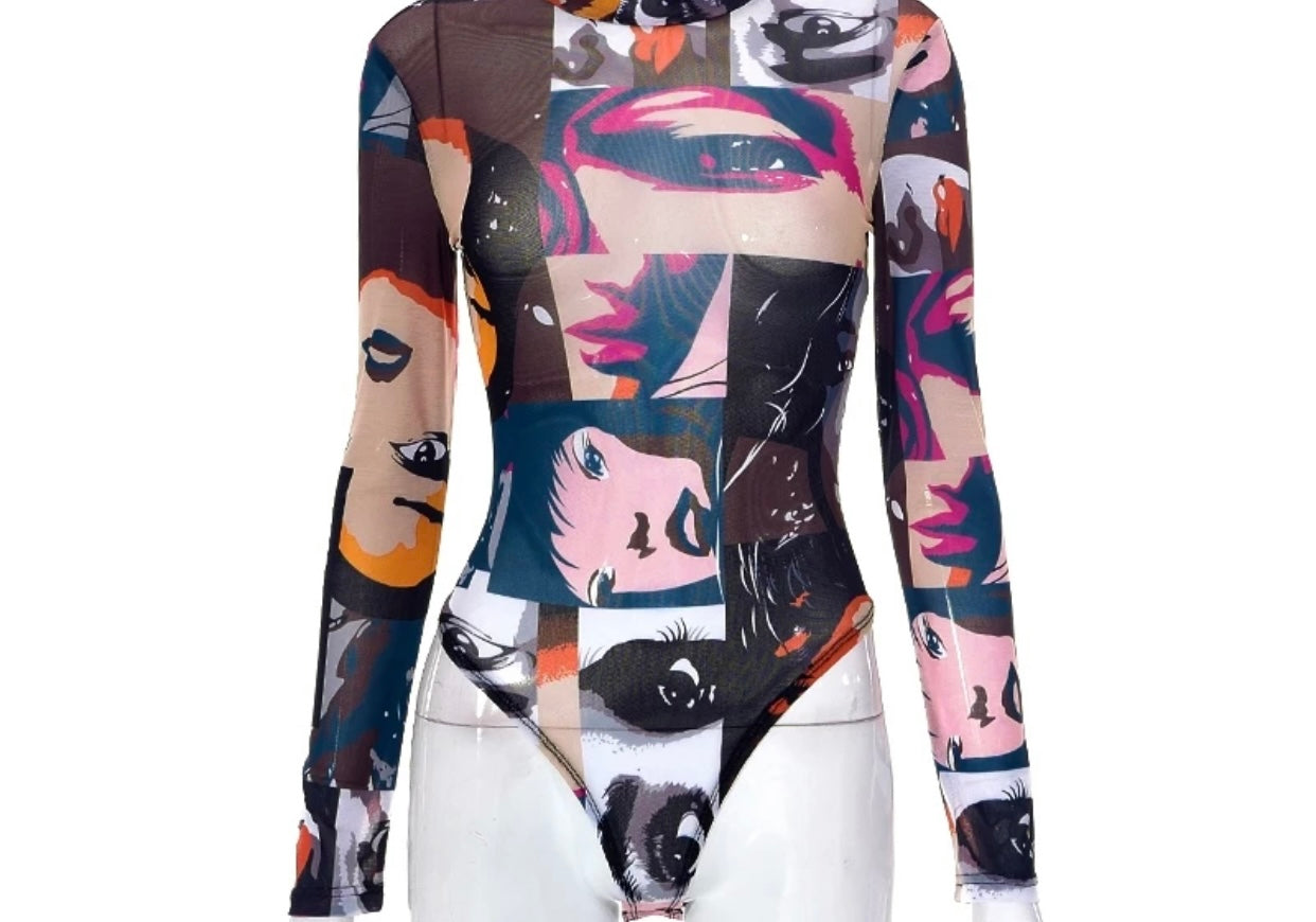 All eyes on me leotard