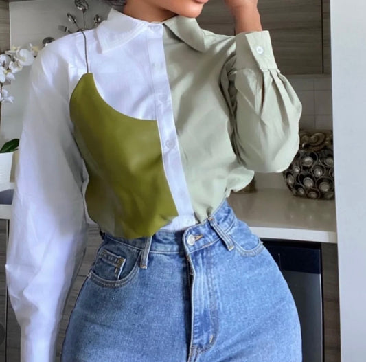 Sassy but classy button up